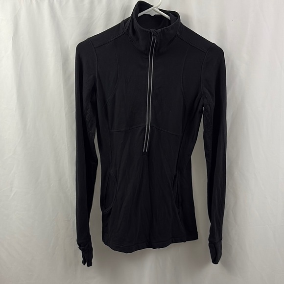 lululemon athletica Tops - Lululemon Run Your Heart Out Size Medium Black Pullover